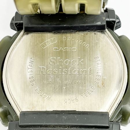  CASIO カシオ G-SHOCK G-LIDE 腕時計 本体のみ ラバー カーキ  DW-9000