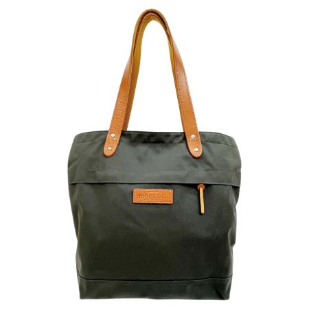 mont･bell モンベル トートバッグ キャンバス カーキ