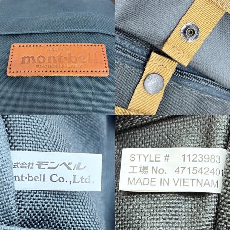  mont･bell モンベル トートバッグ キャンバス カーキ