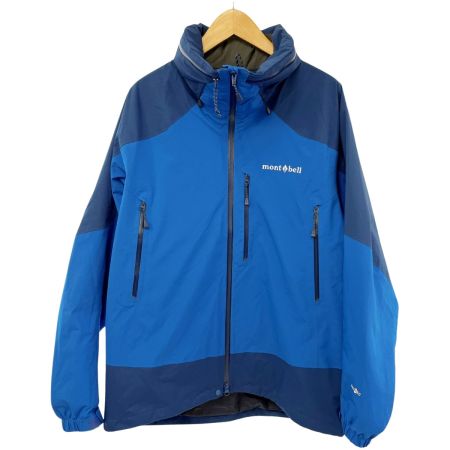  mont･bell モンベル シャルモパーカー マウンテンパーカー L  1102551 ブルー