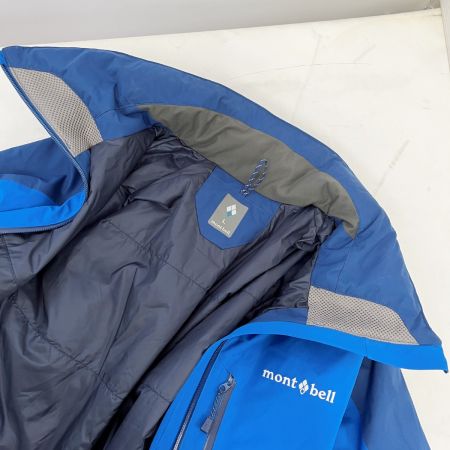  mont･bell モンベル シャルモパーカー マウンテンパーカー L  1102551 ブルー