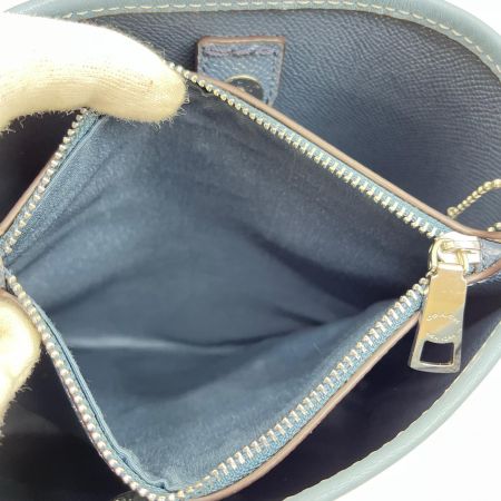  COACH コーチ ショルダーバッグ モリー バケット22 シグネチャー CH230 スカイブルー