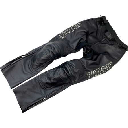  SIMPSON シンプソン ブーツイン本革ライダースパンツ サイズL ブラック
