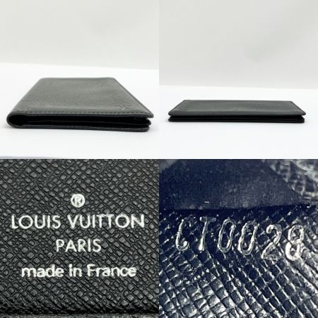  LOUIS VUITTON ルイヴィトン 長財布  タイガ ポルト・カルト・クレディ M31002 ブラック