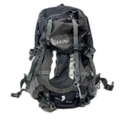 ◆◆ LEAP バックパック ザック 70+10L ブラック Sランク
