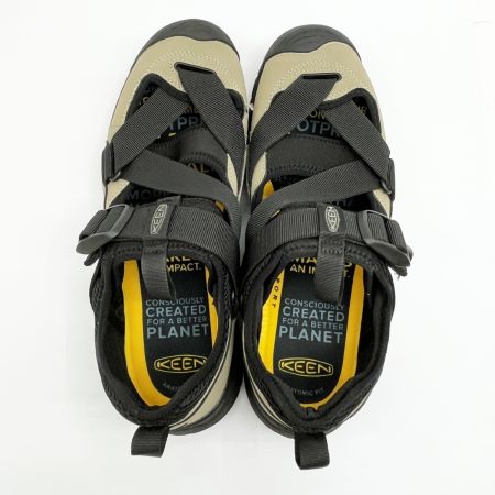  KEEN キーン サンダル 27.5cm メンズ 1026094 ベージュ×ブラック