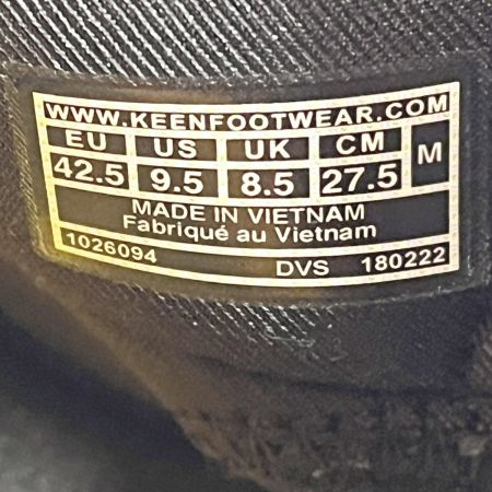  KEEN キーン サンダル 27.5cm メンズ 1026094 ベージュ×ブラック