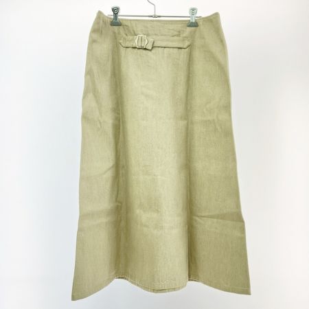  Y's ワイズ ロングスカート size2 コットン レディース  YS-S30-055 ベージュ