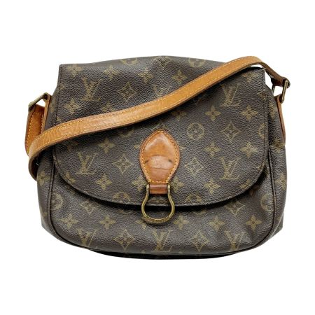  LOUIS VUITTON ルイヴィトン ショルダーバッグ サンクルーGM モノグラム M51242 ブラウン系