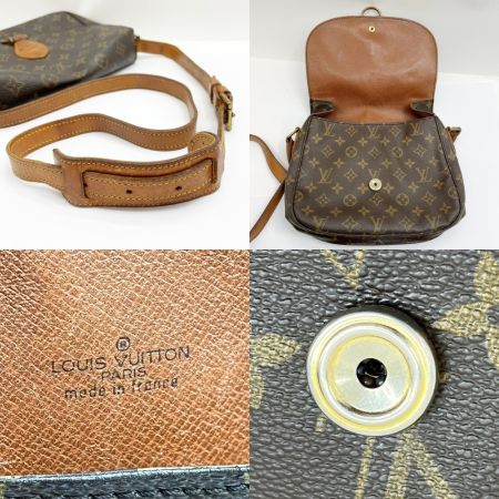  LOUIS VUITTON ルイヴィトン ショルダーバッグ サンクルーGM モノグラム M51242 ブラウン系