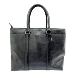 ◆◆ COACH コーチ ショルダーバッグ レザー F71843 ブラック Bランク