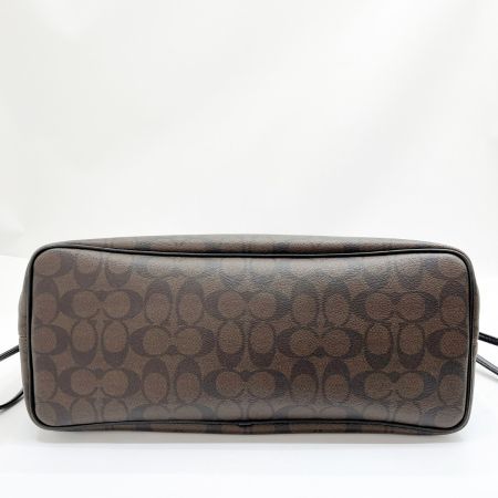  COACH コーチ ハンドバッグ レディース F57842 ブラウン x ブラック