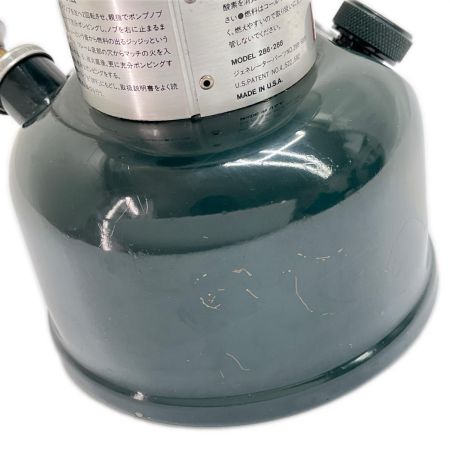  Coleman コールマン ガソリンランタン 1991年1月製造 ケース付 キズ有 ADJUSTABLE 286A740J グリーン