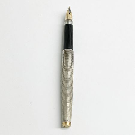  Parker バーカ 万年筆 14K パーカー シルバー