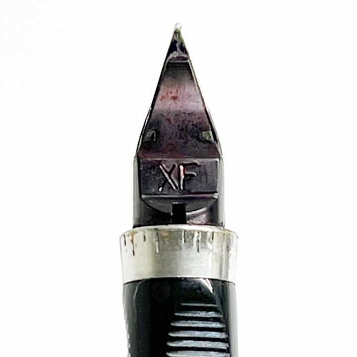 Parker バーカ 万年筆 14K パーカー シルバー - 中古ファッション小物