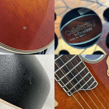  OVATION オベーション アコースティックギター Celebrity ハードケース付 CC268
