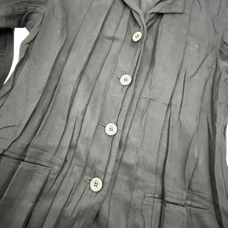  ISSEY MIYAKE イッセイミヤケ ジャケット size2 ミセス IM04FD919 ブラック