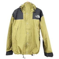 ◆◆ THE NORTH FACE ザノースフェイス マウンテンジャケット パーカー ゴアテックス Mサイズ カーキ Bランク
