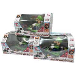 ◆◆ KYOSHO EGG マリオカート レーシングカートR/C【ルイージ】×3セット ラジコン Nランク