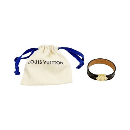  LOUIS VUITTON ルイヴィトン M6689 ブレスレット ブラスレスピリット 布袋付 M6689 ブラウン