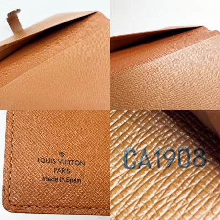  LOUIS VUITTON ルイヴィトン 手帳カバー モノグラム ポシェットフォト M58817