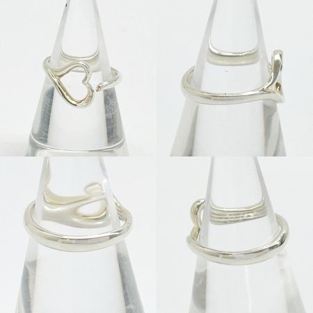  Tiffany & Co. ティファニー オープンハートリング 指輪 シルバー