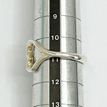  Tiffany & Co. ティファニー オープンハートリング 指輪 シルバー