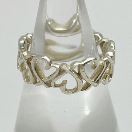  Tiffany & Co. ティファニー リング 指輪 シルバー ラビングハート