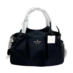 ◆◆ Kate Spade ケイトスペード 2WAYショルダーバッグ マザーズバッグ PXRU7668 ブラック Sランク