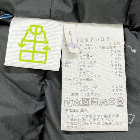  THE NORTH FACE ザノースフェイス ダウンジャケット ブルゾン Lサイズ ND92032 ブラック
