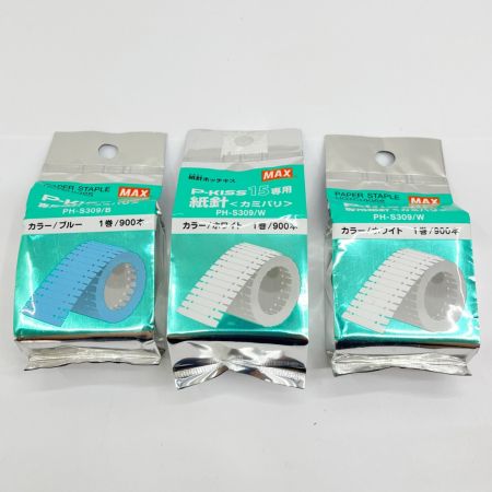  MAX ホッチキス 紙針ホッチキスP-KISS15ピーキス15 PH-15DS レッド