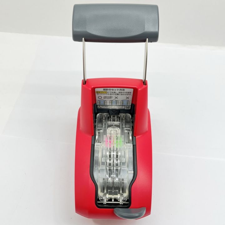 MAX ホッチキス 紙針ホッチキスP-KISS15ピーキス15 PH-15DS レッド