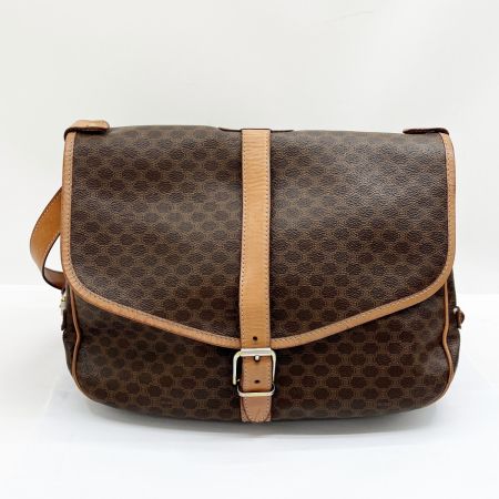  CELINE セリーヌ ショルダーバッグ マカダム  M93 ブラウン