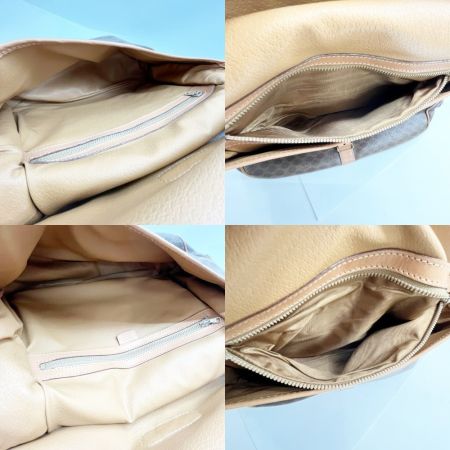  CELINE セリーヌ ショルダーバッグ マカダム  M93 ブラウン