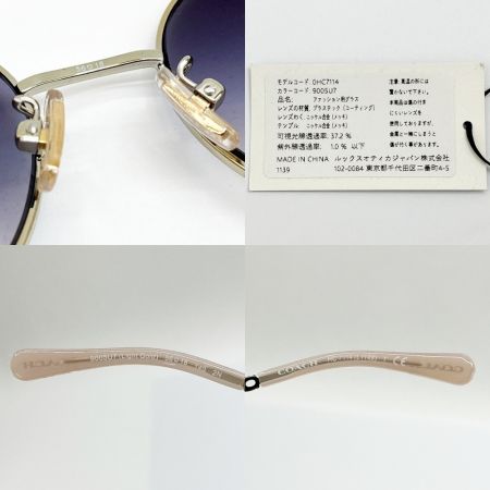  COACH コーチ サングラス ピンク ケース付 0HC7114