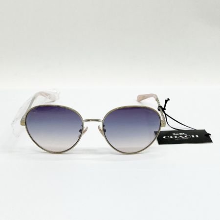  COACH コーチ サングラス ピンク ケース付 0HC7114