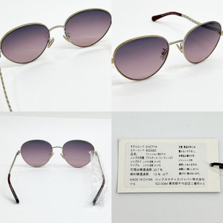  COACH コーチ サングラス ケース付 0HC7114 レッド