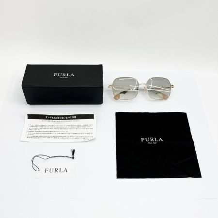  FURLA フルラ サングラス ケース付 SFU290J ピンク