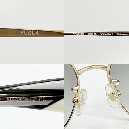  FURLA フルラ サングラス ケース付 SFU290J ピンク