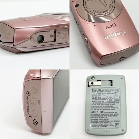  CANON キャノン コンパクトデジタルカメラ IXY315 キズ有 PC1584 ピンク