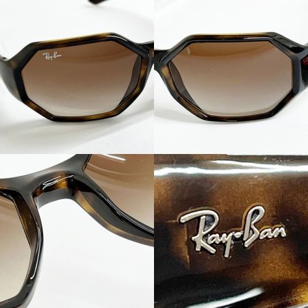 RAY-BAN レイバン セルフレーム ケース付 RB4337 ダークブラウン