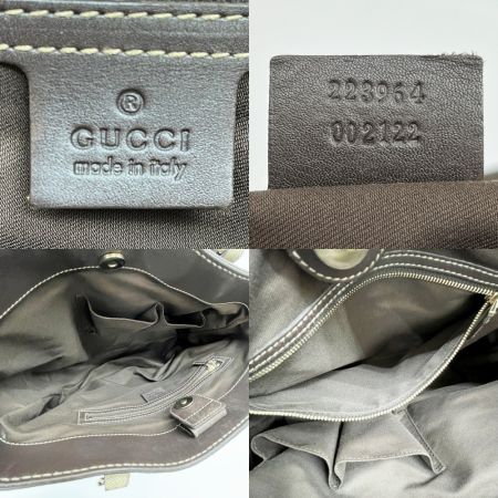  GUCCI グッチ ハンドバッグ GGクリスタル 223964 ブラウン