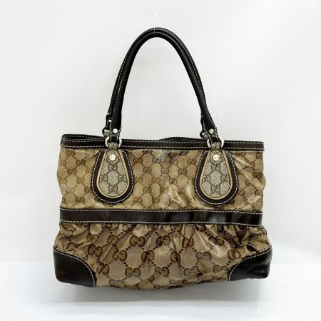  GUCCI グッチ ハンドバッグ GGクリスタル 223964 ブラウン