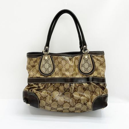  GUCCI グッチ ハンドバッグ GGクリスタル 223964 ブラウン
