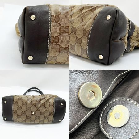  GUCCI グッチ ハンドバッグ GGクリスタル 223964 ブラウン