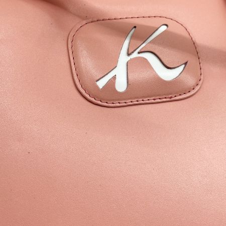  Kitamura キタムラ ハンドバッグ 布袋付 ピンク