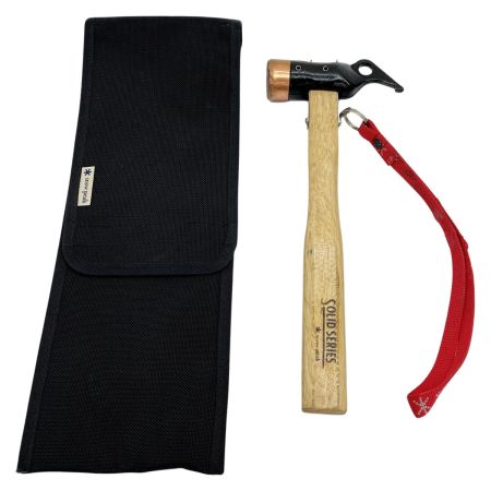  snowpeak スノーピーク ハンマー 旧ロゴ ケース付