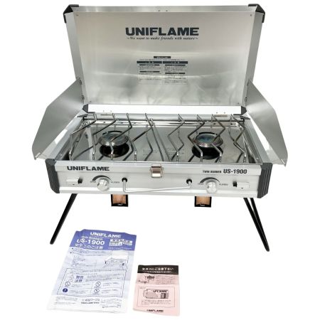  UNIFLAME ユニフレーム ガスコンロ ツインバーナー US-1900