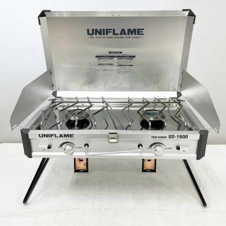  UNIFLAME ユニフレーム ガスコンロ ツインバーナー US-1900