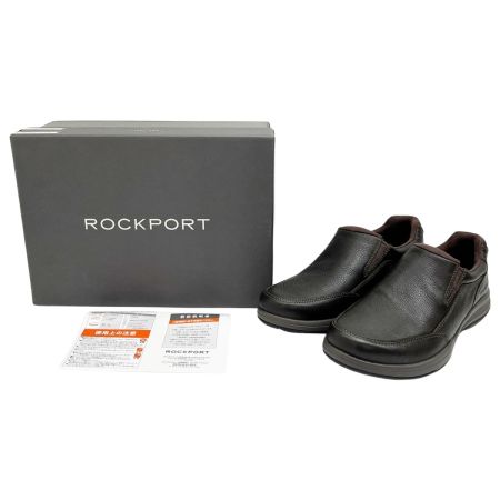  ROCKPORT ウォーキングシューズ ベアコブパーク スリップ オン H79873 メンズ ブラウン